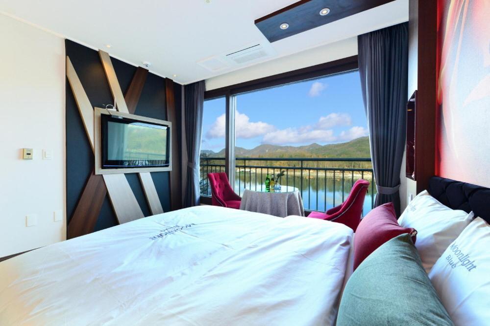 Moonlight Blue Pension Gapyeong Extérieur photo